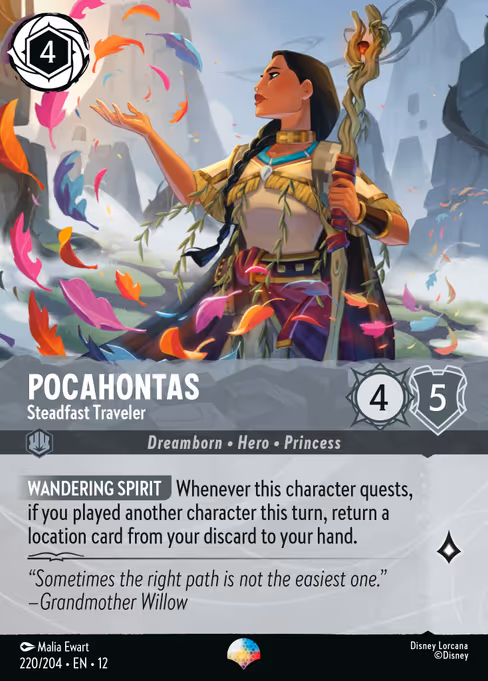 Pocahontas - Steadfast Traveler (Wilds Unknown #220)