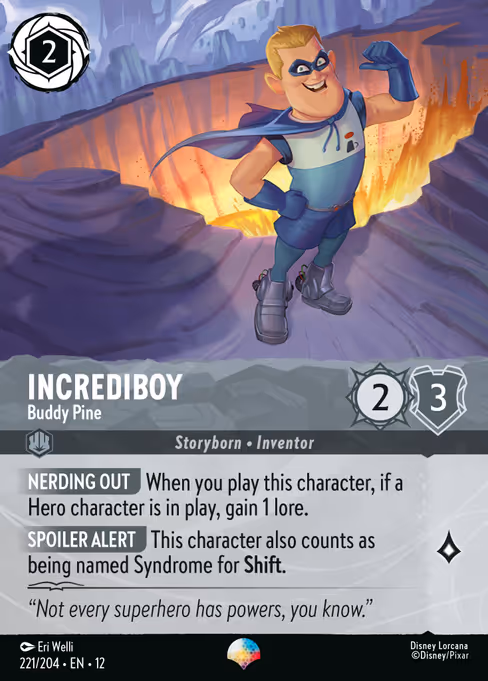 Incrediboy - Buddy Pine (Wilds Unknown #221)
