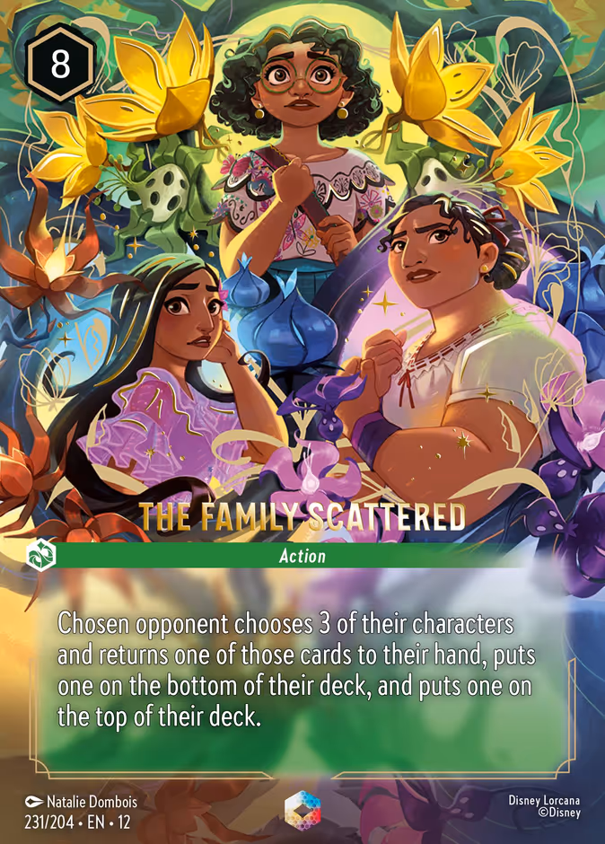 The Family Scattered — Wilds Unknown #231 (Disney Lorcana card)