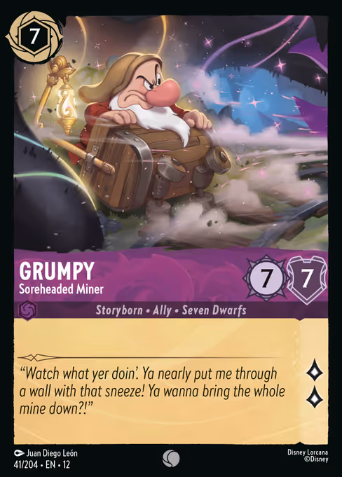 Grumpy - Soreheaded Miner (Wilds Unknown #41)