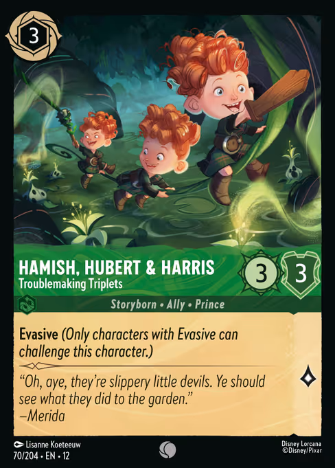 Hamish, Hubert & Harris - Troublemaking Triplets (Wilds Unknown #70)