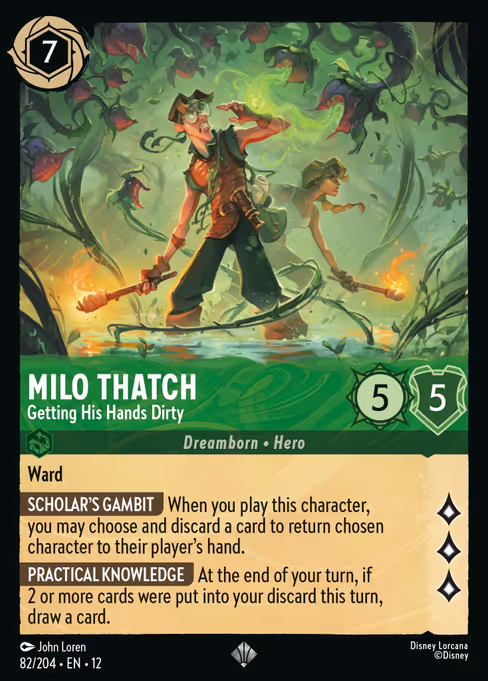 Milo Thatch - Getting His Hands Dirty (Wilds Unknown #82)