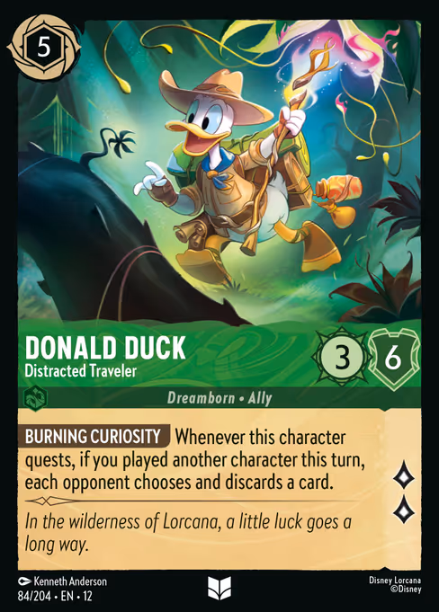 Donald Duck - Distracted Traveler (Wilds Unknown #84)
