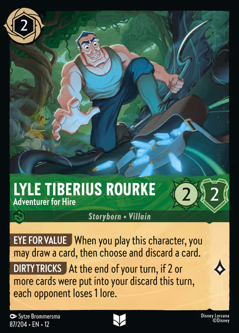 Lyle Tiberius Rourke - Adventurer for Hire (Wilds Unknown #87)