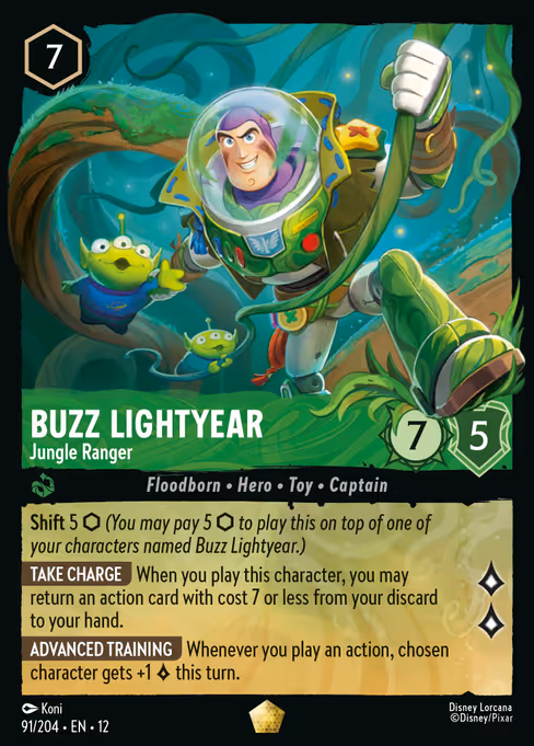Buzz Lightyear - Jungle Ranger (Wilds Unknown #91)
