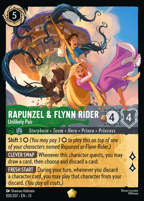 Rapunzel & Flynn Rider - Unlikely Pair (Attack of the Vine! #100)