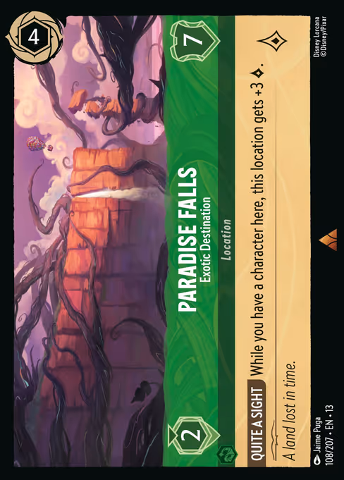 Paradise Falls - Exotic Destination (Attack of the Vine! #108)