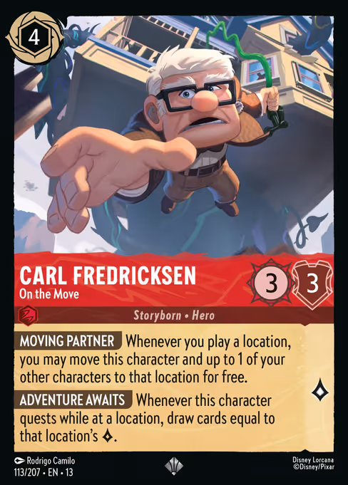 Carl Fredricksen - On the Move (Attack of the Vine! #113)
