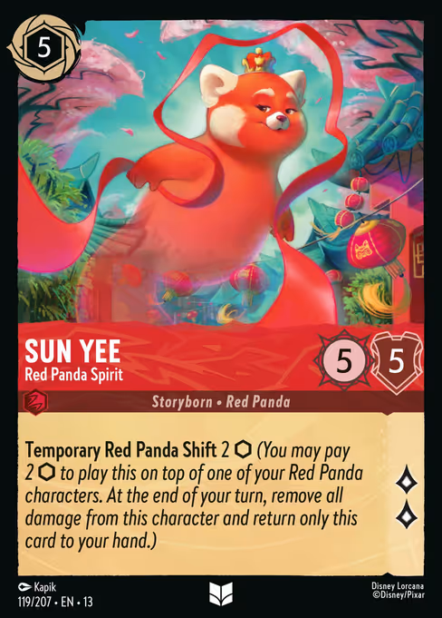 Sun Yee - Red Panda Spirit (Attack of the Vine! #119)