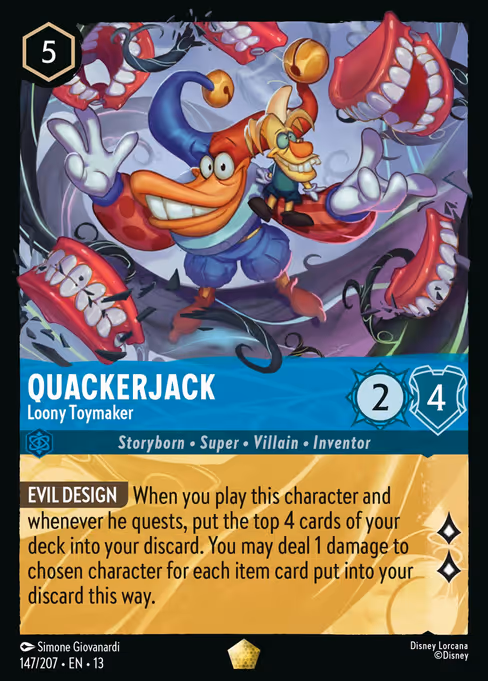 Quackerjack - Loony Toymaker (Attack of the Vine! #147)