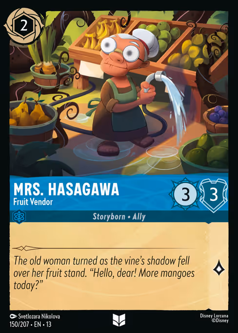 Mrs. Hasagawa - Fruit Vendor (Attack of the Vine! #150)