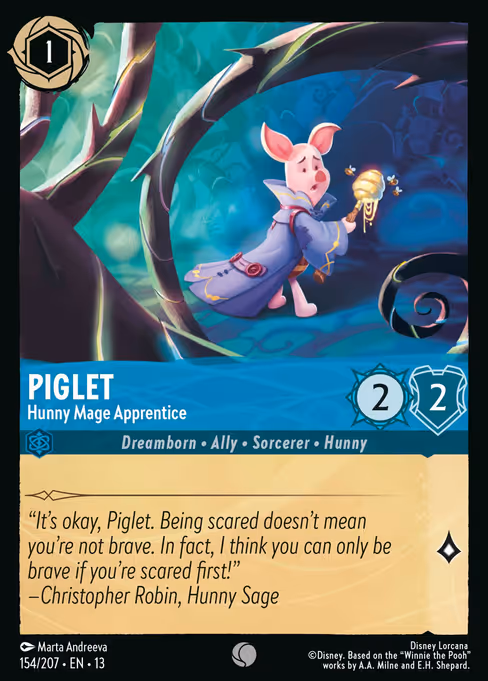 Piglet - Hunny Mage Apprentice (Attack of the Vine! #154)