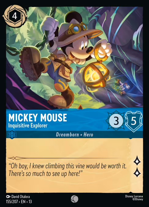 Mickey Mouse - Inquisitive Explorer (Attack of the Vine! #155)