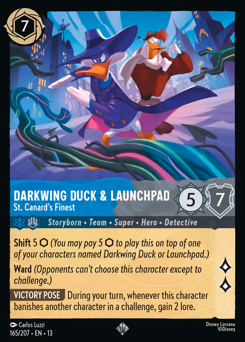 Darkwing Duck & Launchpad - St. Canard's Finest (Attack of the Vine! #165)