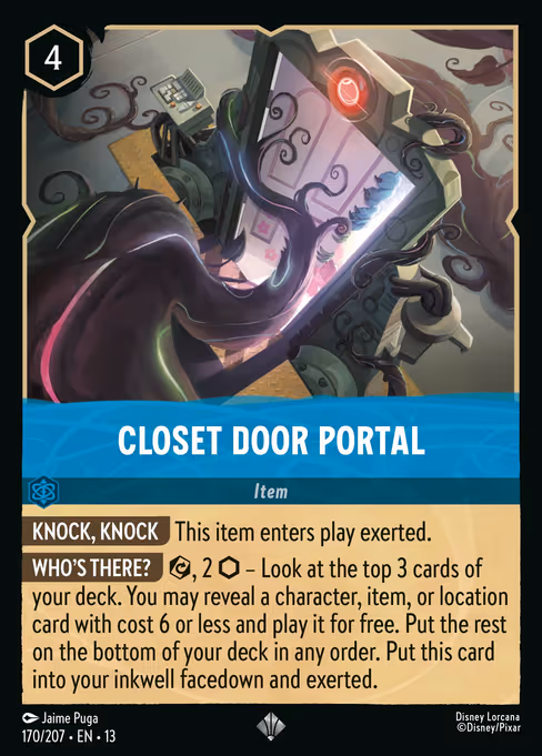 Closet Door Portal (Attack of the Vine! #170)