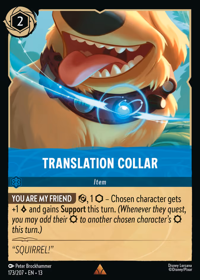 Translation Collar — Attack of the Vine! #173 (Disney Lorcana card)