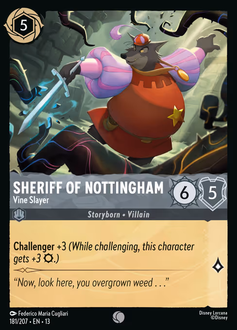 Sheriff of Nottingham - Vine Slayer (Attack of the Vine! #181)