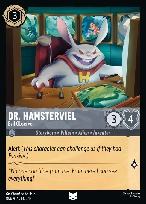 Dr. Hamsterviel - Evil Observer (Attack of the Vine! #184)
