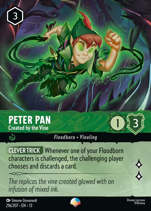 Peter Pan - Created by the Vine (Attack of the Vine! #216)
