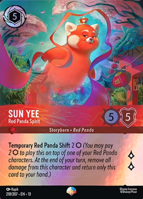 Sun Yee - Red Panda Spirit (Attack of the Vine! #218)