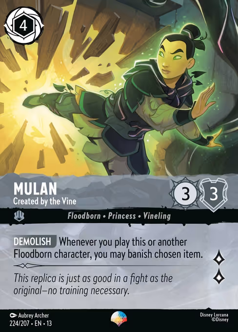 Mulan - Created by the Vine (Attack of the Vine! #224)