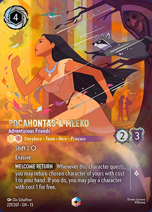 Pocahontas & Meeko - Adventurous Friends (Attack of the Vine! #227)