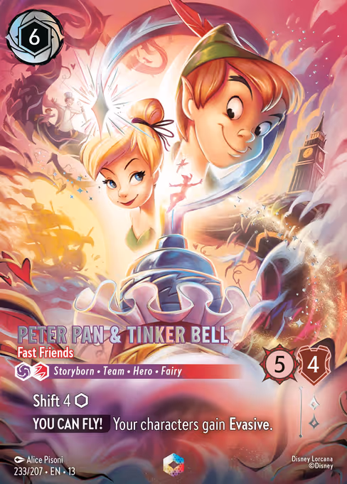 Peter Pan & Tinker Bell - Fast Friends (Attack of the Vine! #233)