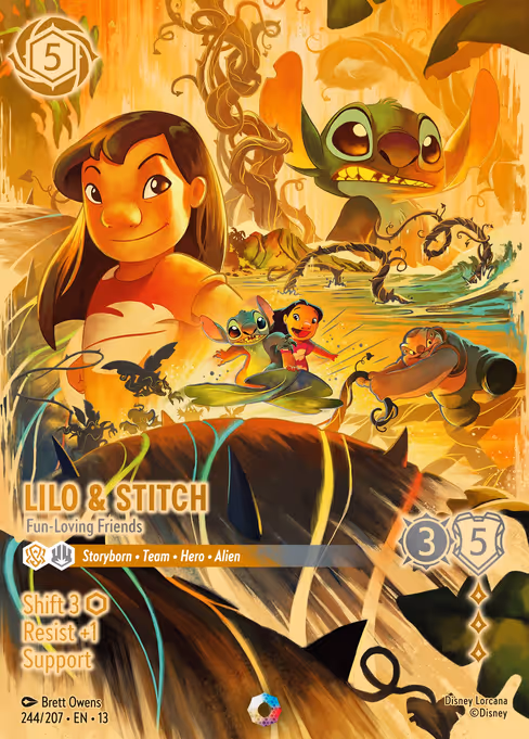 Lilo & Stitch - Fun-Loving Friends (Attack of the Vine! #244)