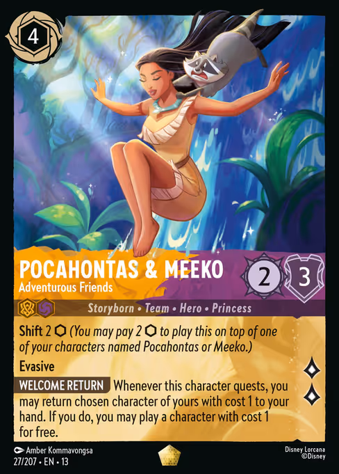 Pocahontas & Meeko - Adventurous Friends (Attack of the Vine! #27)