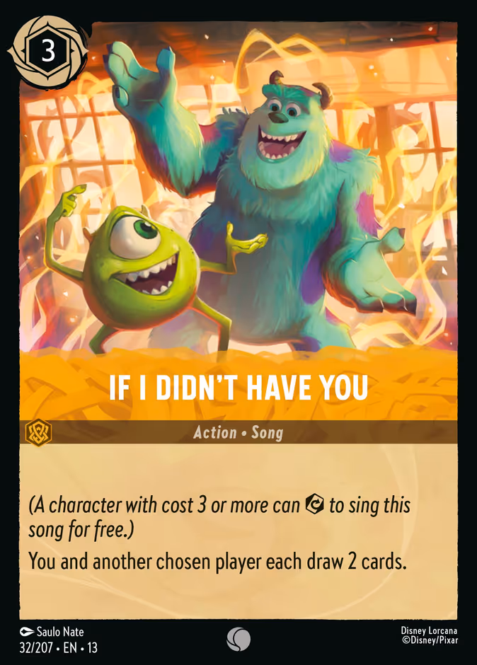 If I Didn't Have You — Attack of the Vine! #32 (Disney Lorcana card)