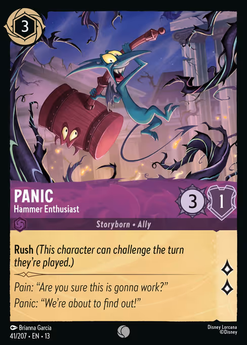 Panic - Hammer Enthusiast (Attack of the Vine! #41)