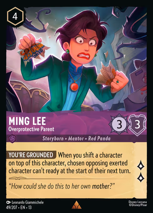 Ming Lee - Overprotective Parent (Attack of the Vine! #49)