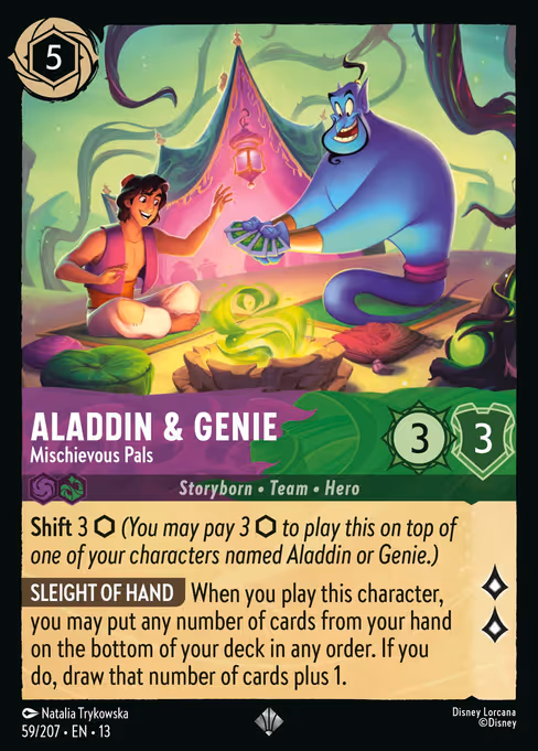 Aladdin & Genie - Mischievous Pals (Attack of the Vine! #59)