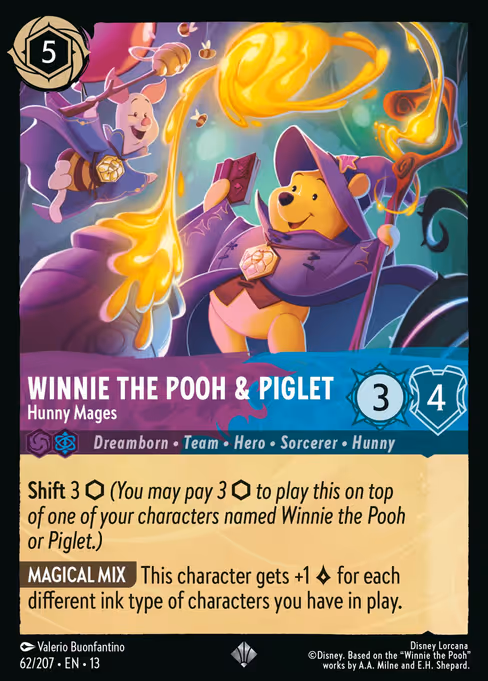 Winnie the Pooh & Piglet - Hunny Mages (Attack of the Vine! #62)