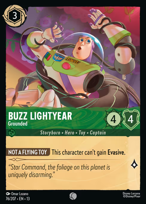 Buzz Lightyear - Grounded (Attack of the Vine! #76)