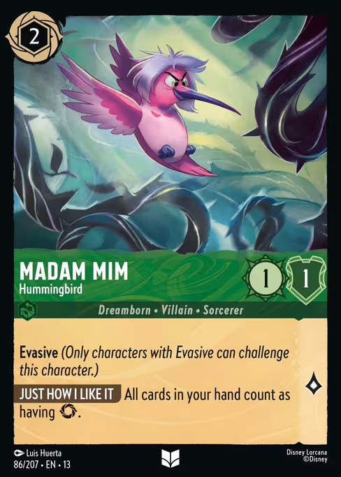Madam Mim - Hummingbird (Attack of the Vine! #86)