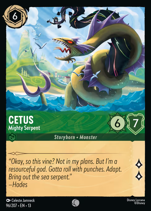 Cetus - Mighty Serpent (Attack of the Vine! #96)
