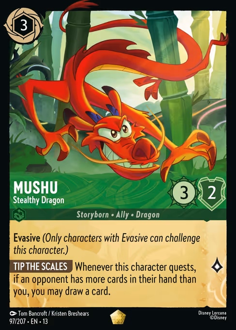 Mushu - Stealthy Dragon (Attack of the Vine! #97)