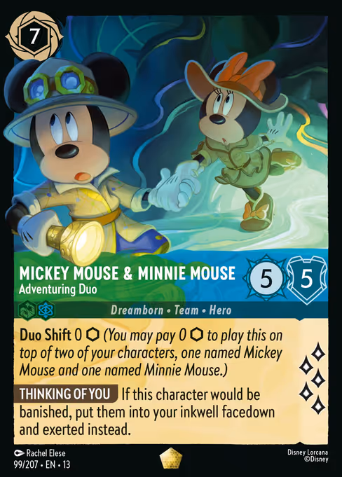 Mickey Mouse & Minnie Mouse - Adventuring Duo (Attack of the Vine! #99)