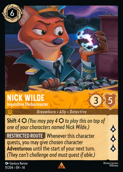 Nick Wilde - Inquisitive Harbormaster (Hyperia City #11)
