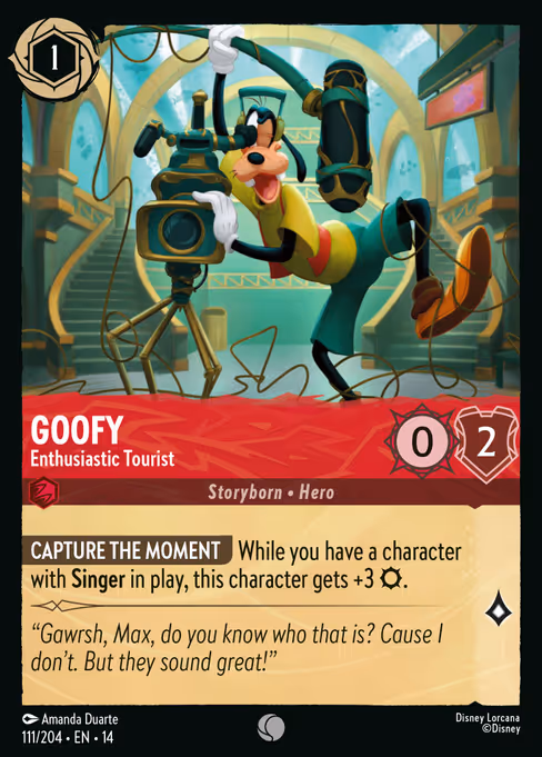 Goofy - Enthusiastic Tourist (Hyperia City #111)
