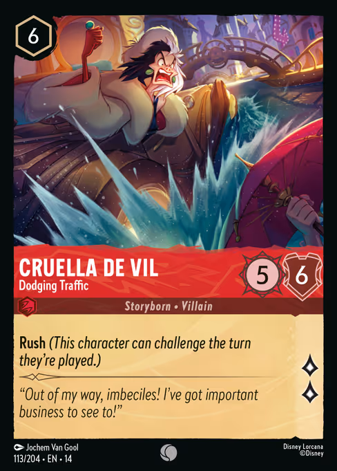 Cruella De Vil - Dodging Traffic (Hyperia City #113)