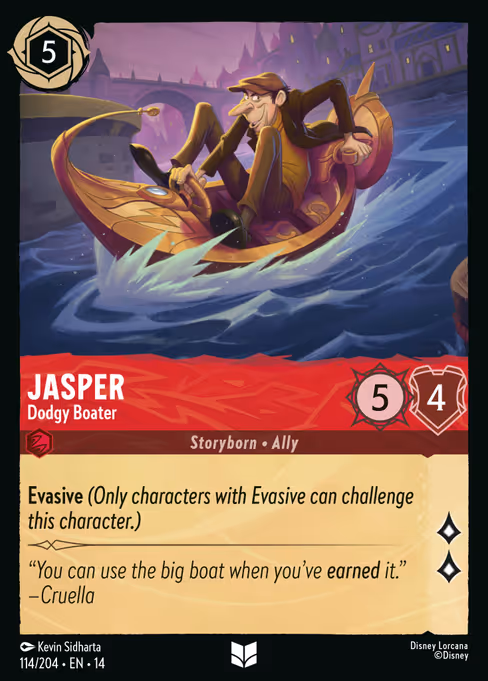 Jasper - Dodgy Boater (Hyperia City #114)