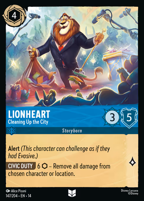 Lionheart - Cleaning Up the City (Hyperia City #147)