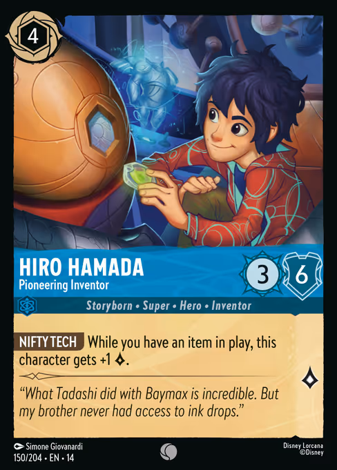 Hiro Hamada - Pioneering Inventor (Hyperia City #150)