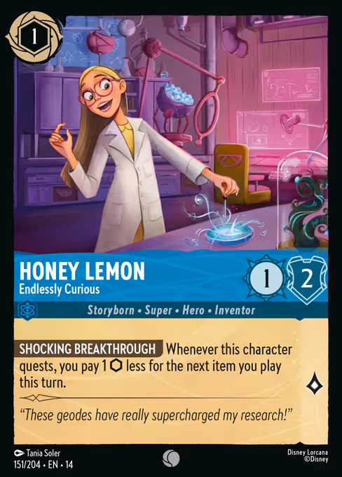 Honey Lemon - Endlessly Curious (Hyperia City #151)