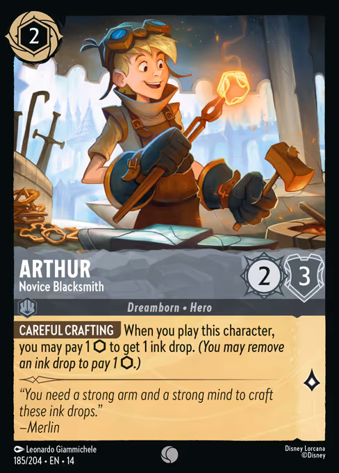 Arthur - Novice Blacksmith (Hyperia City #185)