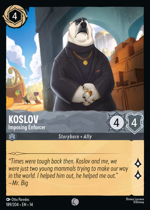 Koslov - Imposing Enforcer (Hyperia City #189)
