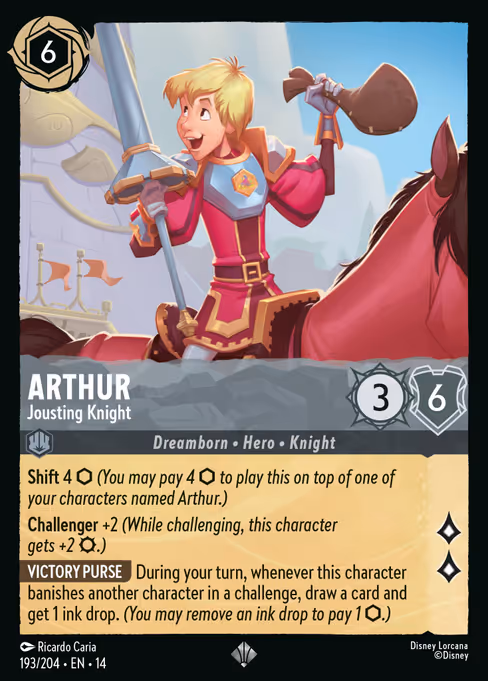 Arthur - Jousting Knight (Hyperia City #193)