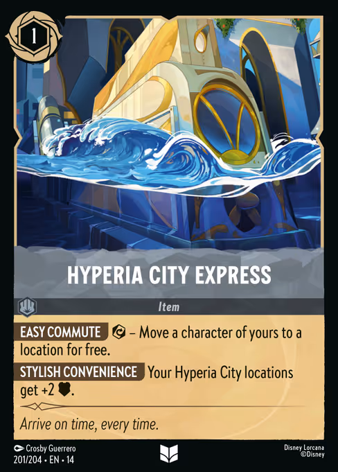 Hyperia City Express (Hyperia City #201)